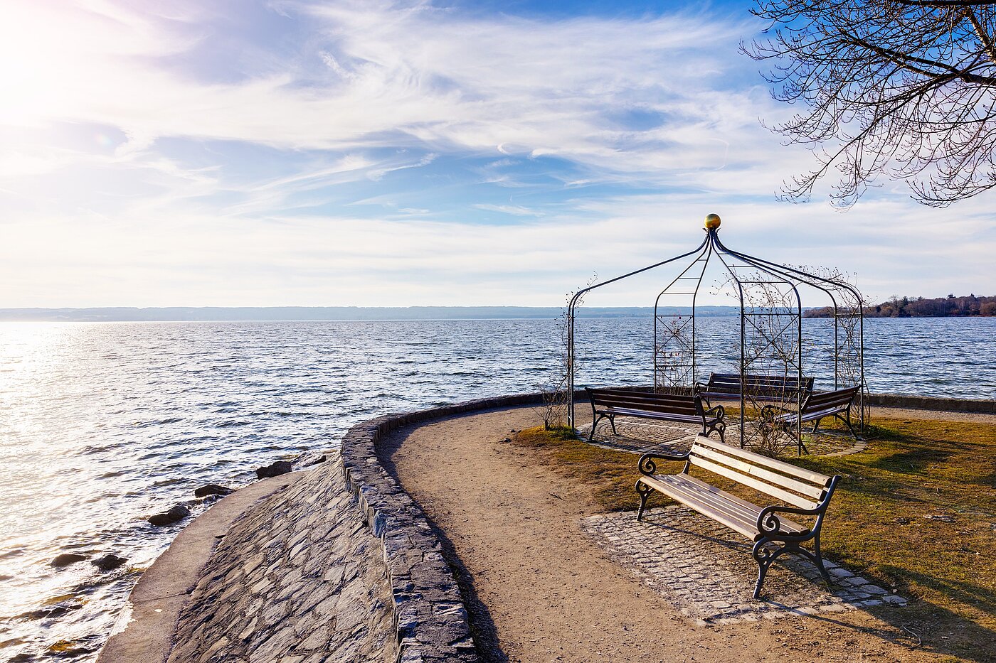 多层公寓 与 1 房间 | Herrsching am Ammersee | 2302ML2 | Blick auf den Ammersee