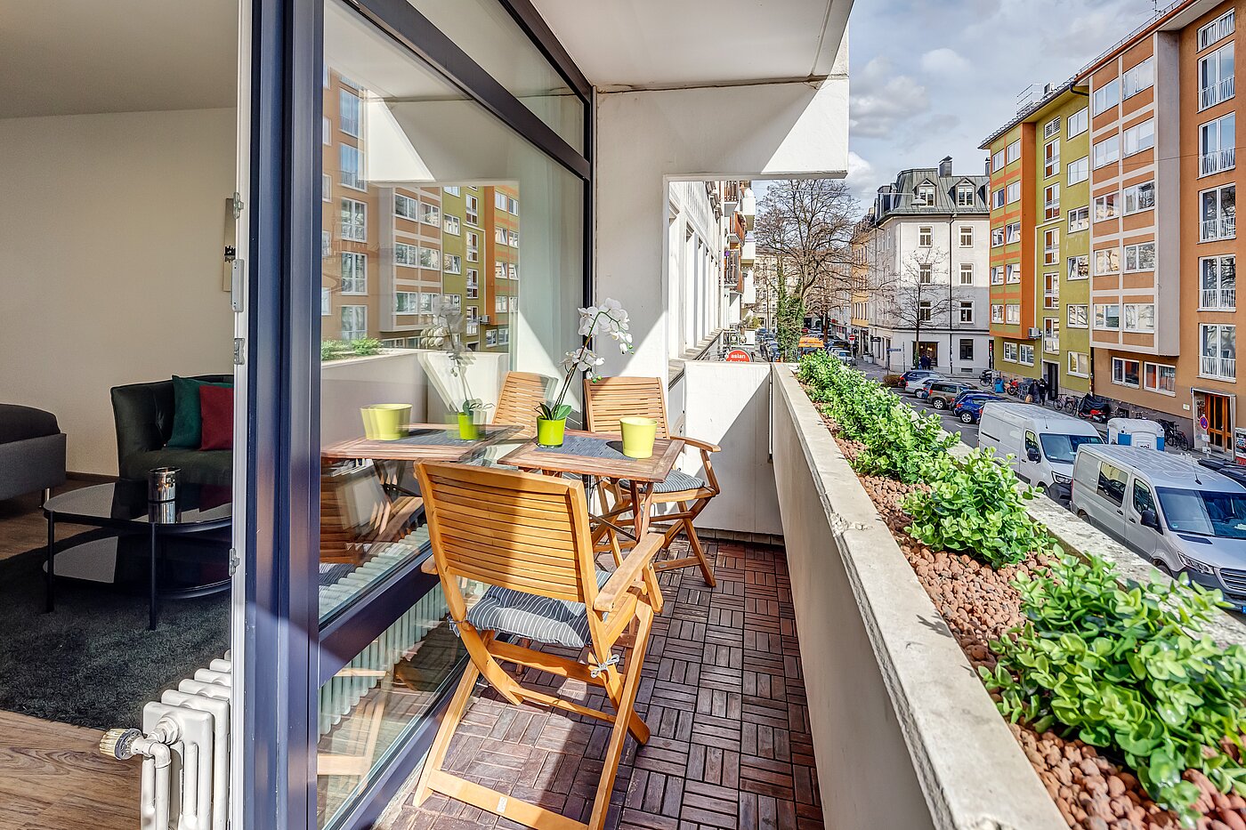 多层公寓 与 1 房间 | München-Ludwigsvorstadt | 70176 | Balkon mit Südost Ausrichtung