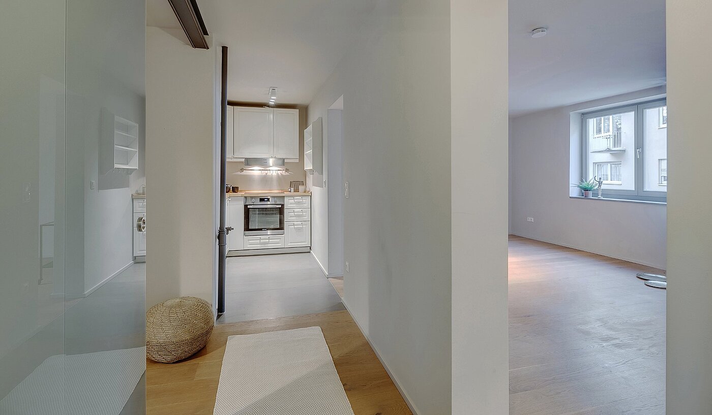 高架层 与 2 房间 | München-Lehel | 2012ML1 | Zugang zu allen Räumen