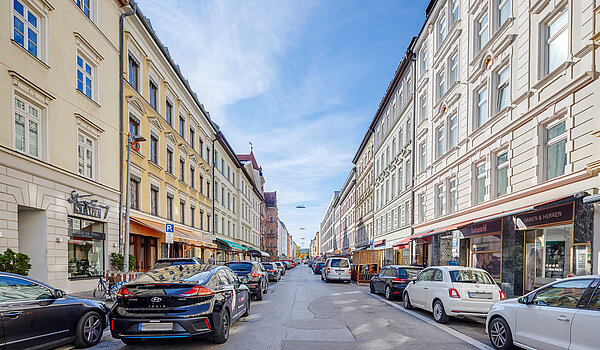 公寓 与 1 房间 | München-Maxvorstadt | 70448 | Direkte Umgebung