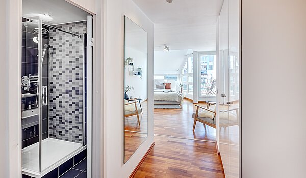 多层公寓 与 1 房间 | München-Maxvorstadt | 70165 | Flur mit Einbauten