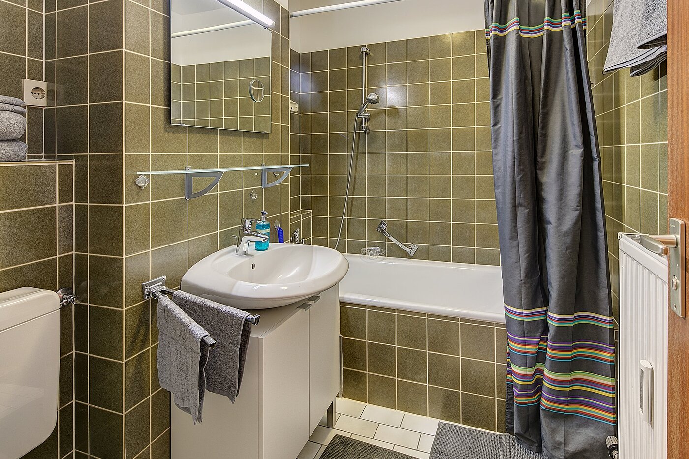 多层公寓 与 1 房间 | München-Nymphenburg | 1904ML3 | Bad mit Badewanne