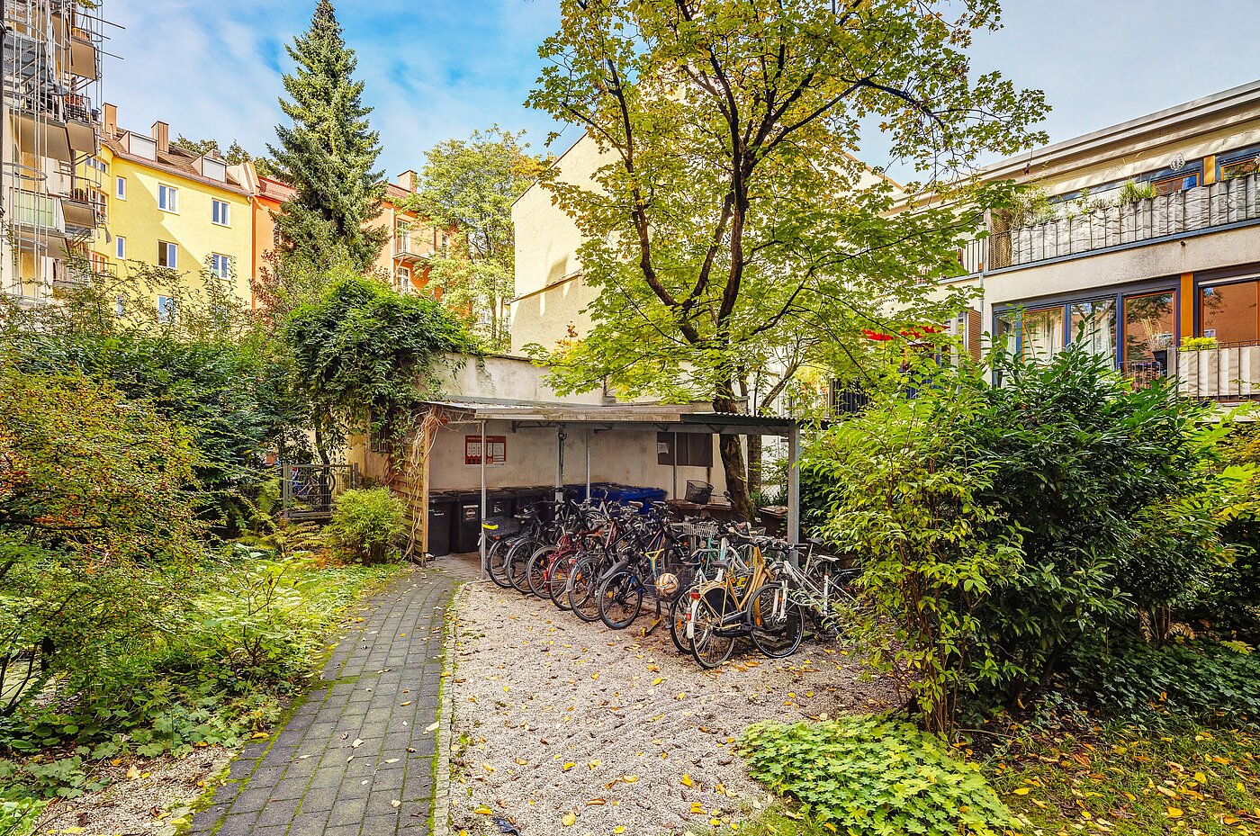 阁楼公寓 与 2 房间 | München-Au | 2209ML3 | Innenhof