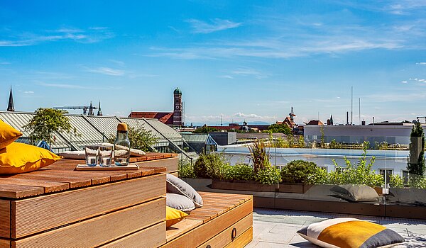 多层公寓 与 3 房间 | 70046 | ...Blick über München