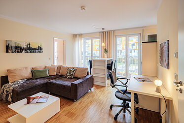 Schwabing-West: 别致的两室公寓，位于市中心 - 可入住