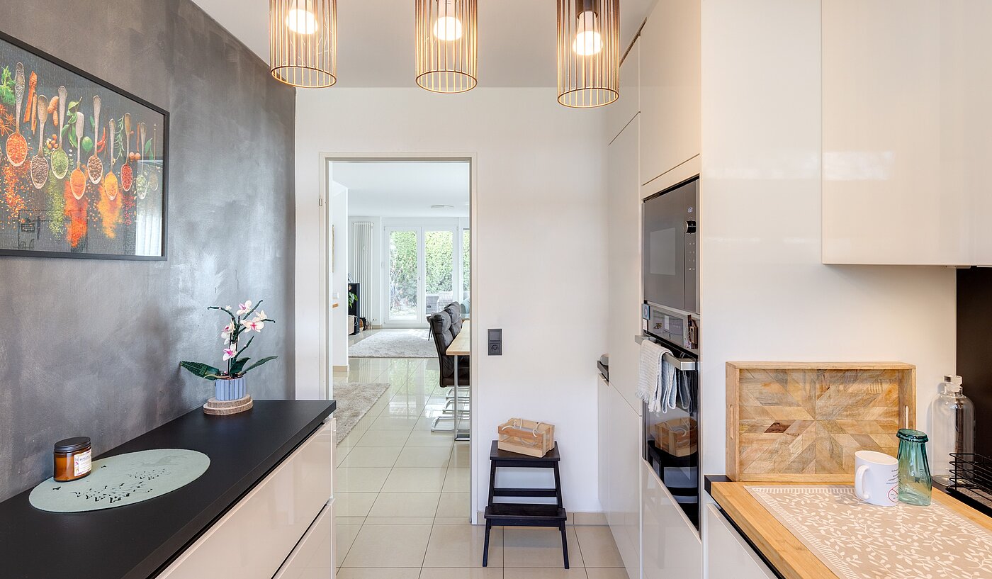 联排别墅 与 5 房间 | Unterföhring | 70119 | Blick zum Wohnen