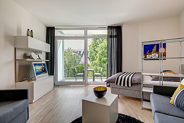 Stilvolles Apartment mit Concierge-Service in Bogenhausen