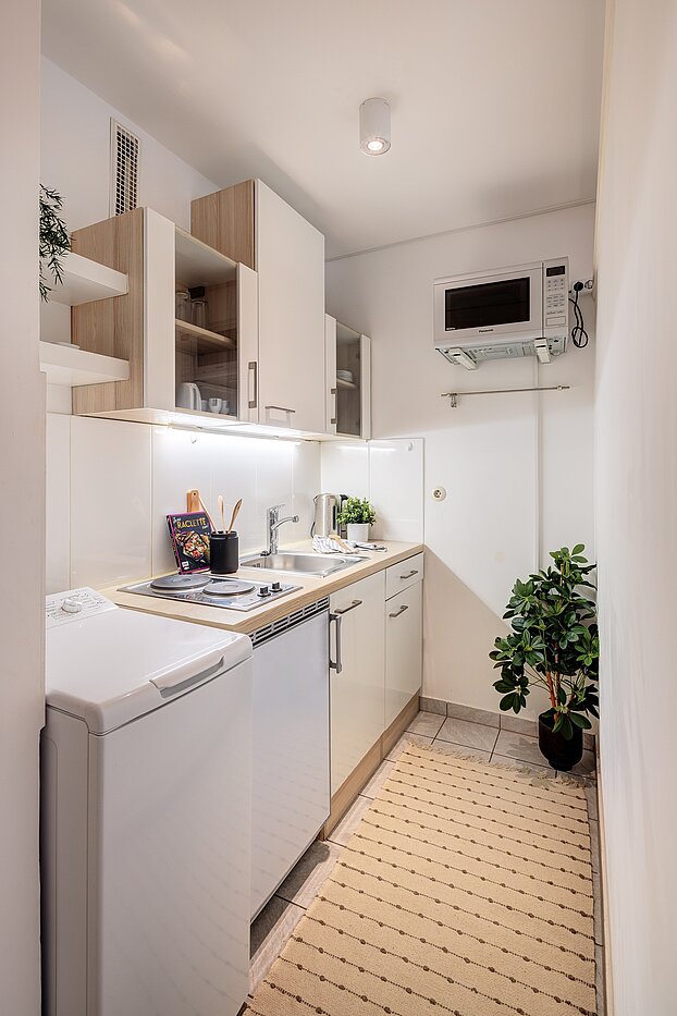 公寓 与 1 房间 | München-Forstenried | 70190 | Separate Küche