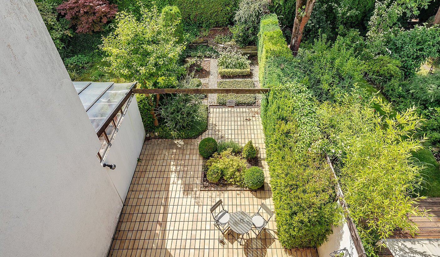 多层公寓 与 5.5 房间 | Weßling | 1907ML4 | Blick in den Garten