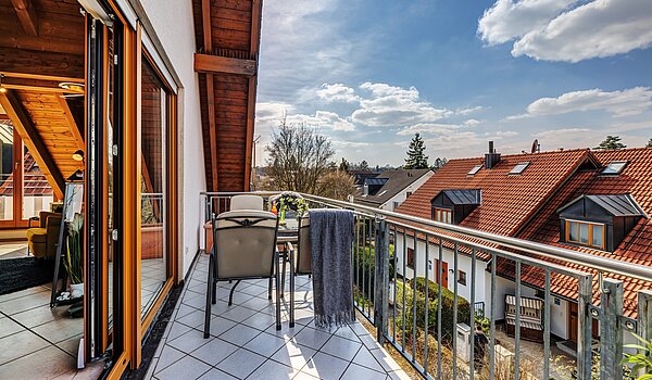 复式公寓 与 3.5 房间 | München-Trudering | 703911 | Balkon