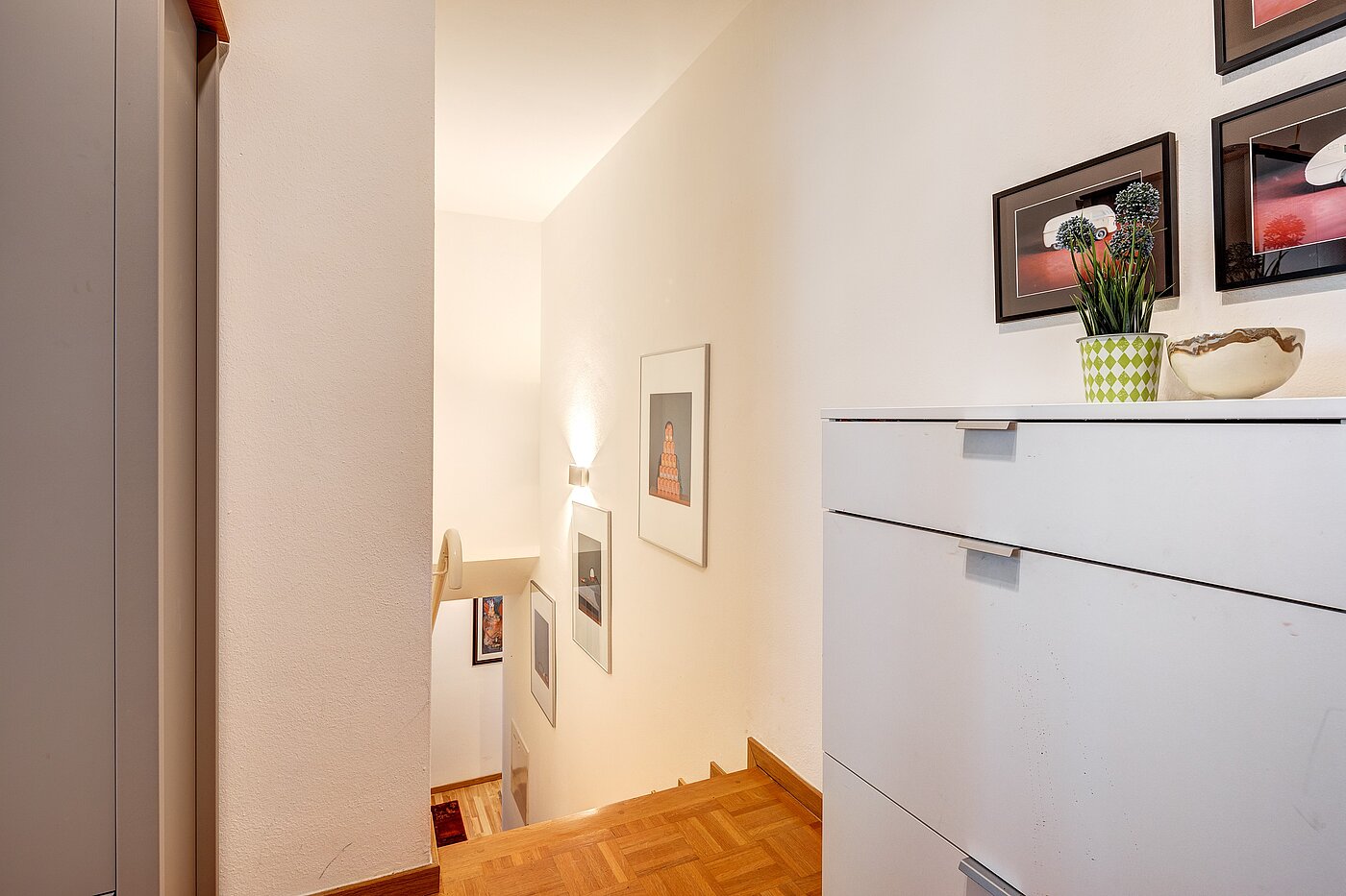 复式公寓 与 3 房间 | München-Lehel | 2209ML5 | Treppe von der Diele...