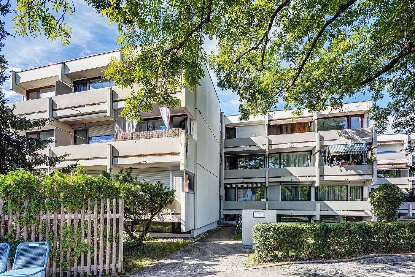 公寓 与 2 房间 | München-Feldmoching | 70466 | Ansicht von der Straße aus