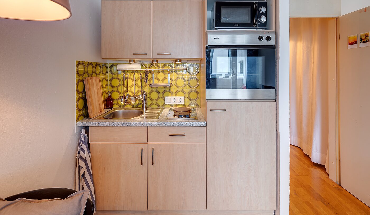 多层公寓 与 1 房间 | München-Au | 2211ML1 | Voll ausgestattete Küchenzeile