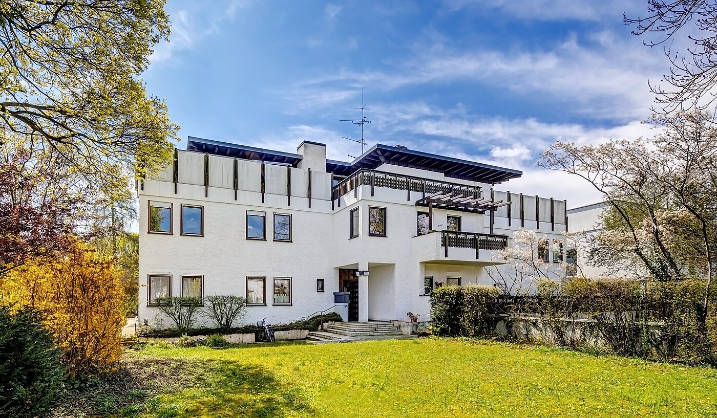 多层公寓 与 2.5 房间 | München-Obermenzing | 700191 | Ansicht Rückseite