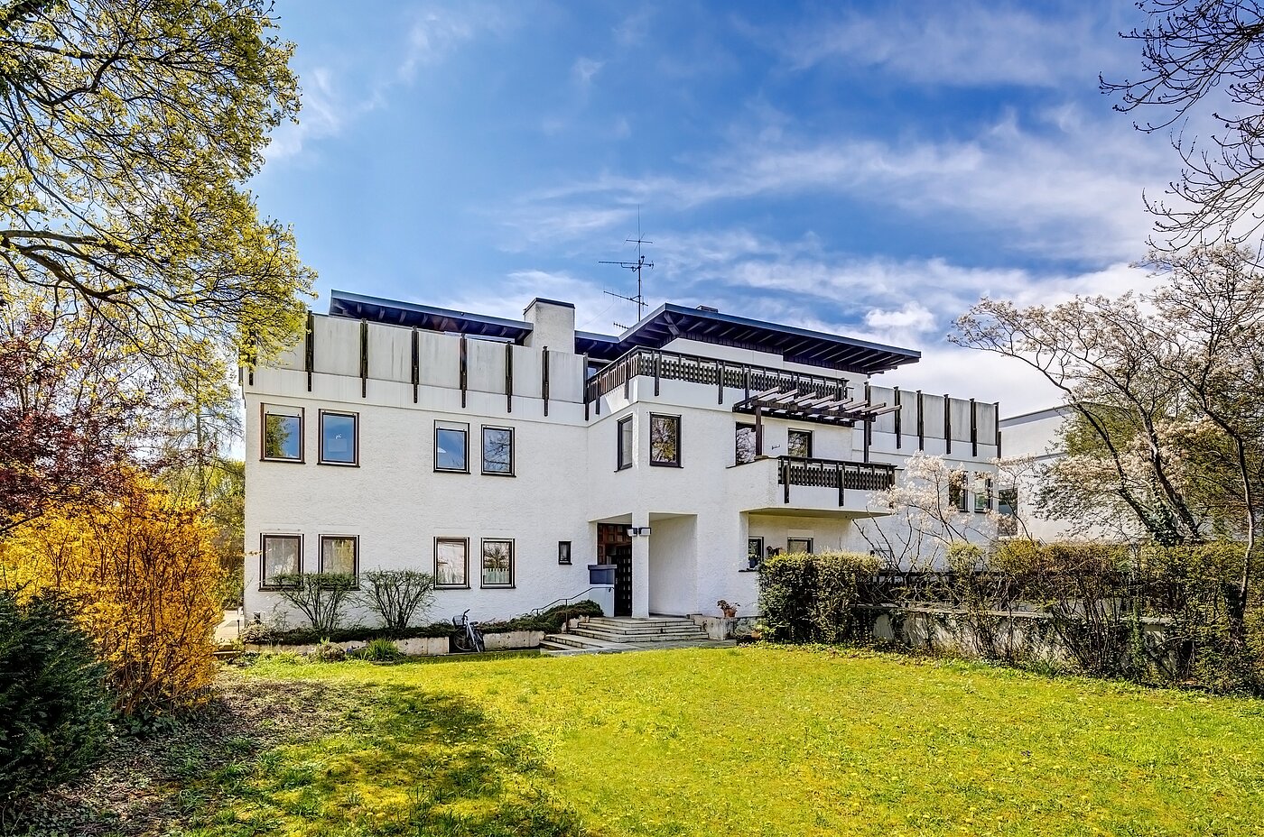 多层公寓 与 2.5 房间 | München-Obermenzing | 700191 | Ansicht Rückseite