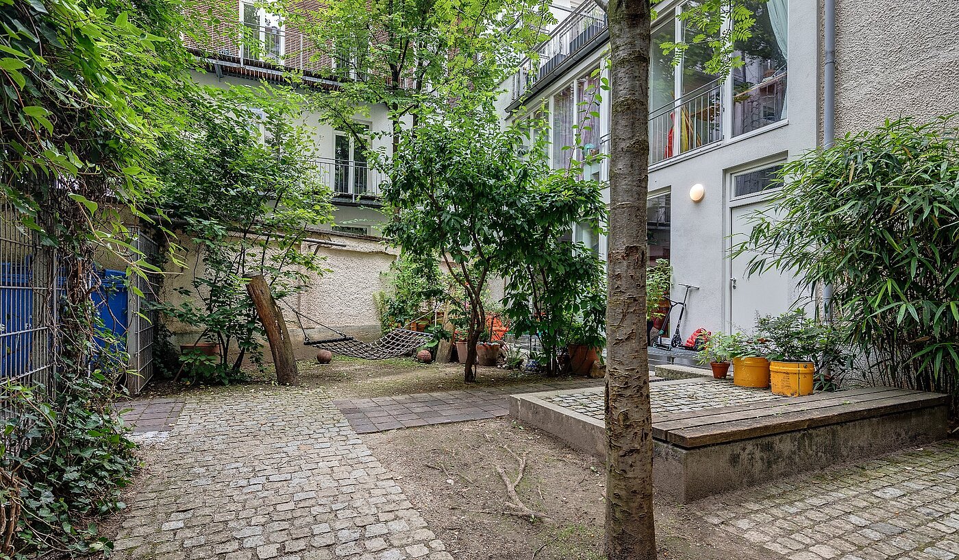 多层公寓 与 2 房间 | München-Haidhausen | 1807ML2 | ...und grünem Innenhof