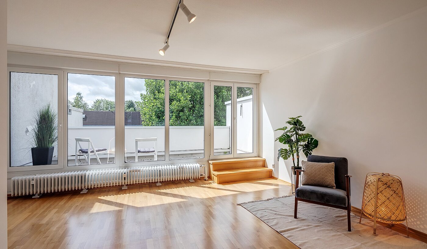 多层公寓 与 5.5 房间 | Weßling | 1907ML4 | Studio mit Dachterrasse und...