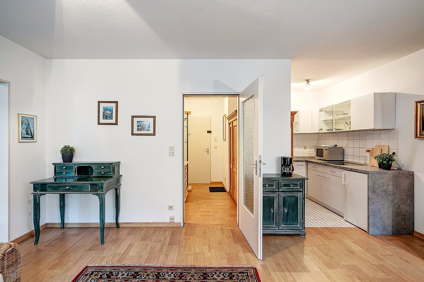 多层公寓 与 1.5 房间 | München-Lehel | 2107ML9 | Blick in die Küche...
