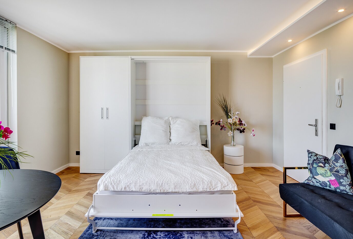 公寓 与 1 房间 | München-Schwabing | 70376 | ...mit integriertem Bett