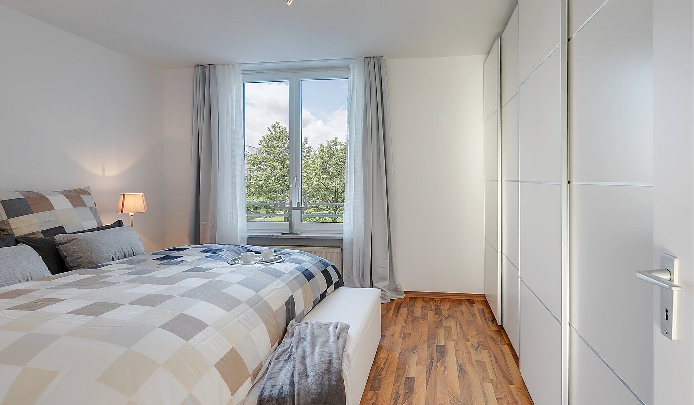 多层公寓 与 2 房间 | München-Oberföhring | 2007ML8 | Schlafzimmer