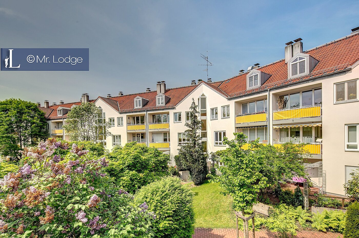 多层公寓 与 2 房间 | Unterschleißheim | 1711ML1 | Ausblick ins Grüne
