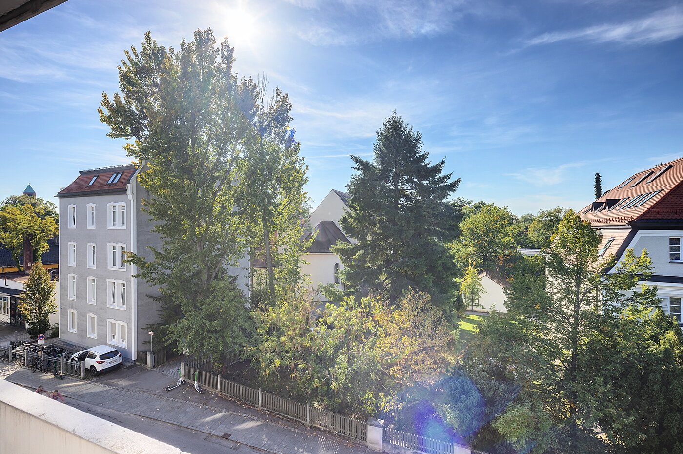 公寓 与 1 房间 | München-Laim | 70503 | Blick vom Balkon