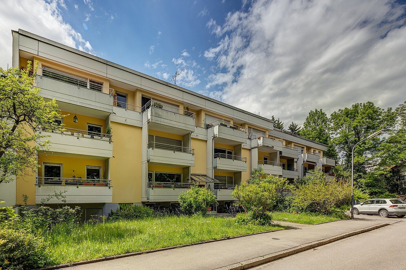 多层公寓 与 1 房间 | München-Freimann | 2105ML4 | Fassadenansicht