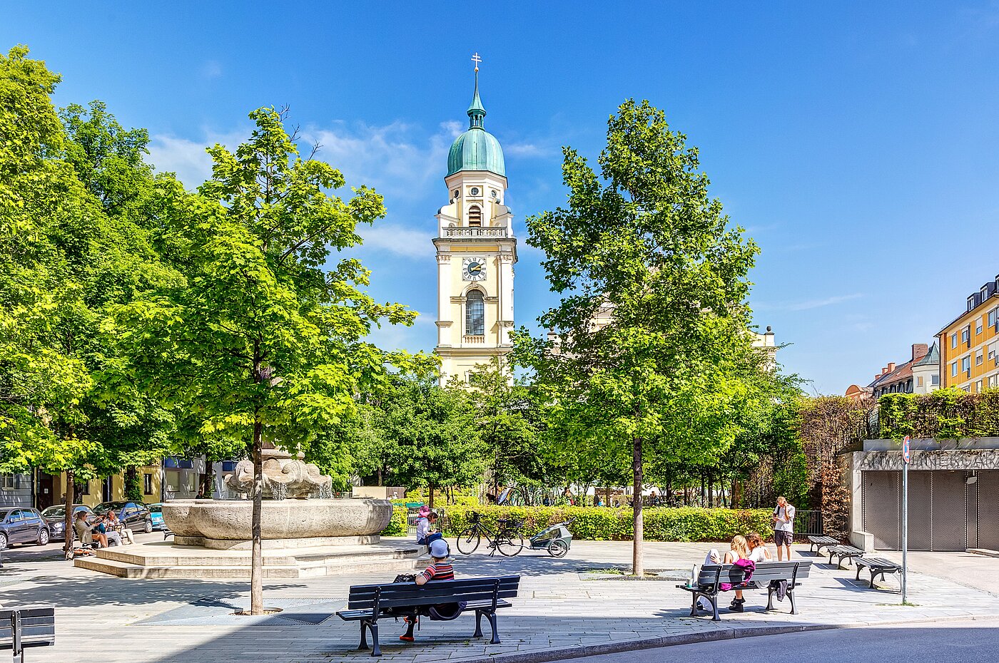 多层公寓 与 1 房间 | München-Schwabing | 70249 | In der Nähe