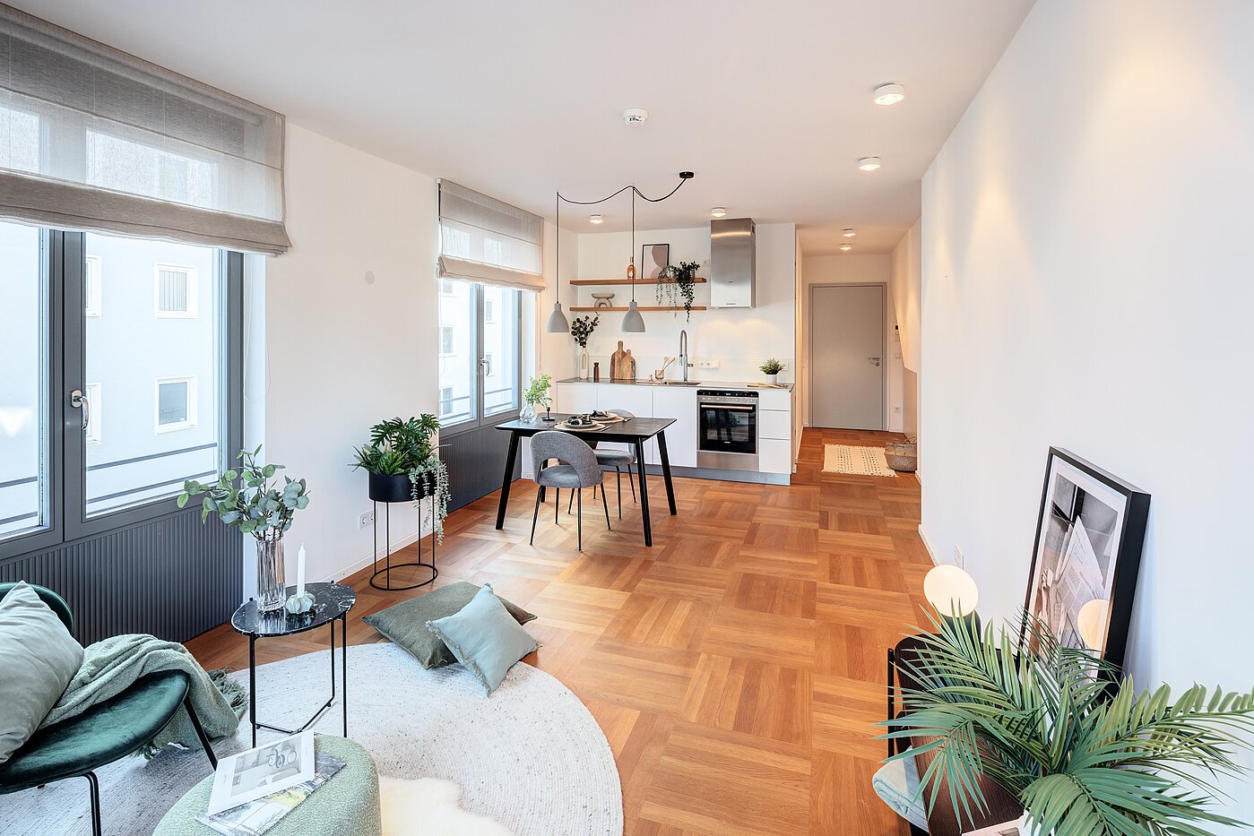 多层公寓 与 2 房间 | München-Schwabing | 70195 | ...hellen Wohnbereich