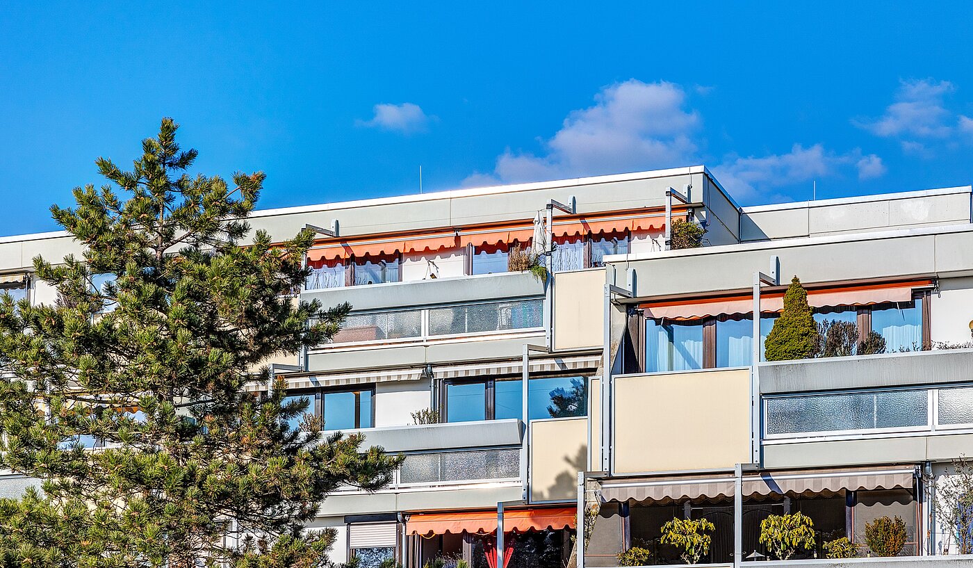 多层公寓 与 3 房间 | Unterschleißheim | 70003 | Außenansicht Wohnung