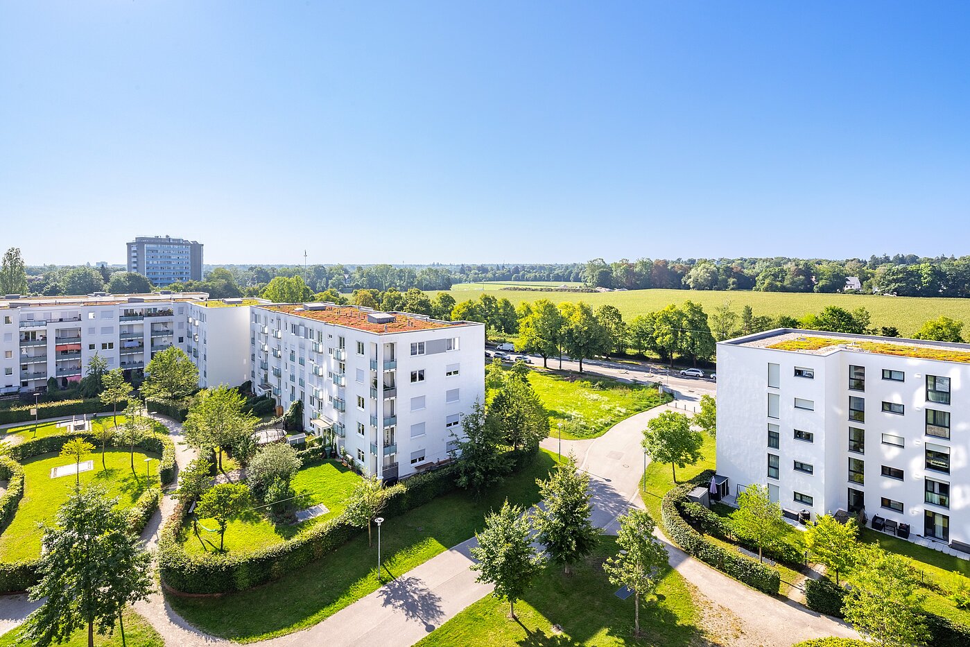 多层公寓 与 3 房间 | München-Obersendling | 70260 | Aussicht
