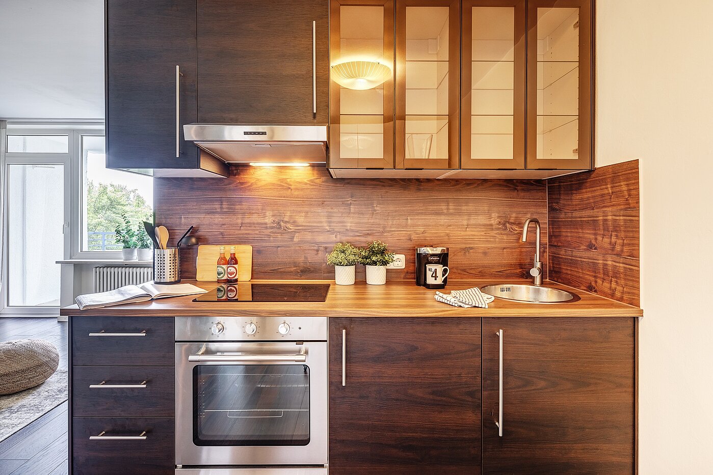 多层公寓 与 2 房间 | München-Bogenhausen | 2206ML3 | Geschmackvolle Apartmentküche