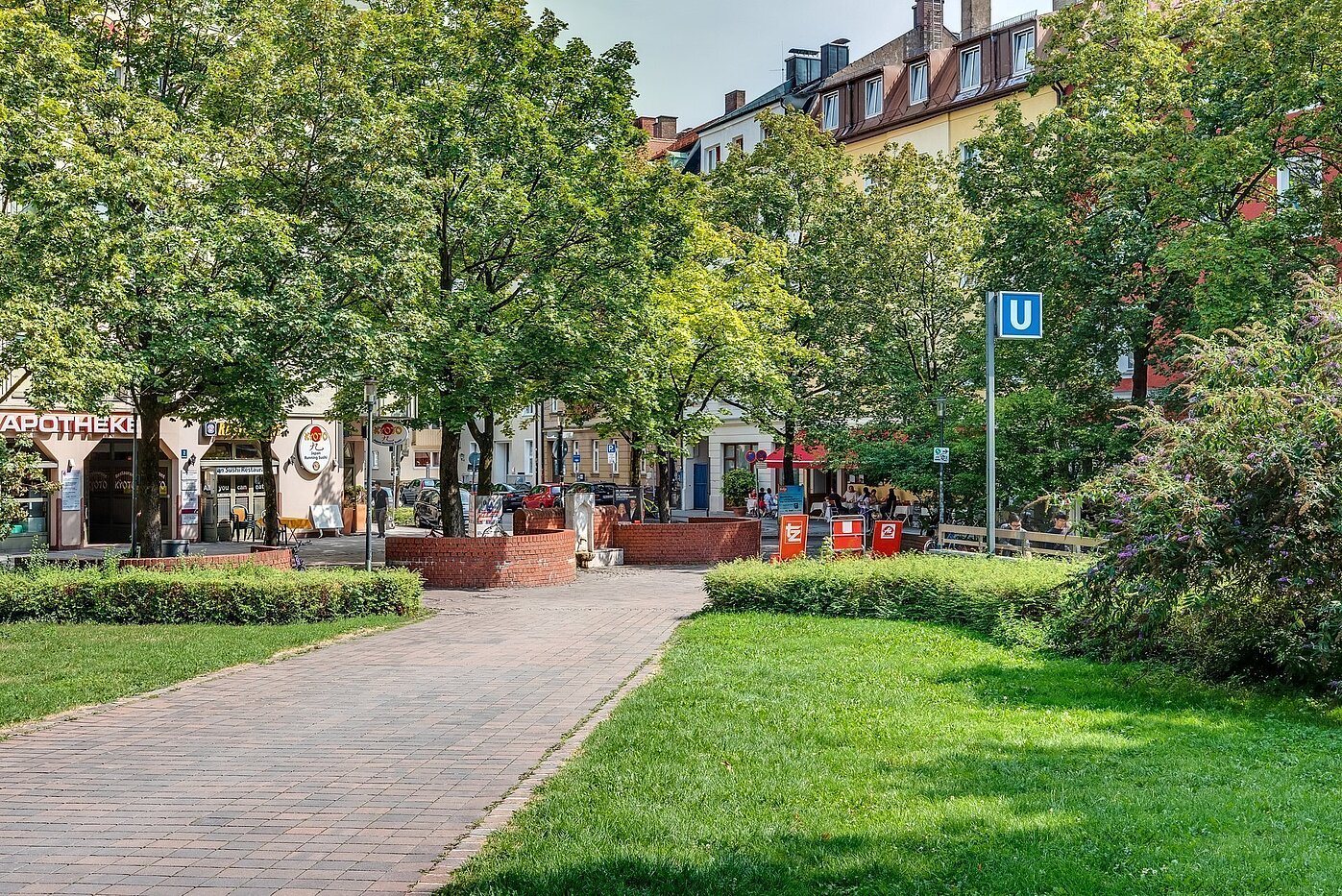 多层公寓 与 1.5 房间 | München-Schwanthalerhöhe | 2211ML8 | U-Bahn Haltestelle Heimeranplatz