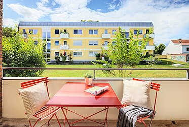 Großhadern：迷人的三居室公寓——安静且位于市中心——可立即入住