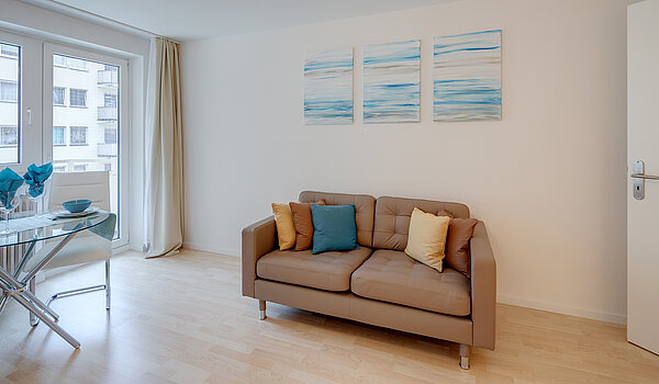 多层公寓 与 1 房间 | München-Obergiesing | 70420 | Couch