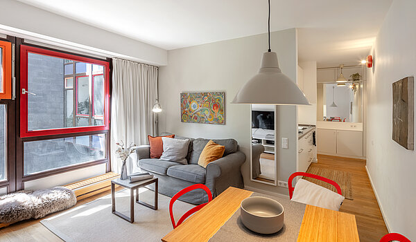 多层公寓 与 2 房间 | München-Solln | 70418 | Wohnzimmer...