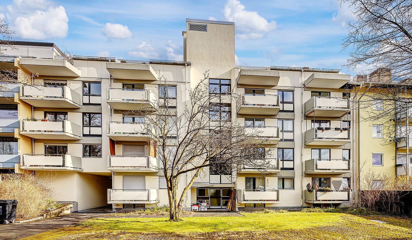 多层公寓 与 1 房间 | München-Milbertshofen | 2112ML4 | Gartenansicht