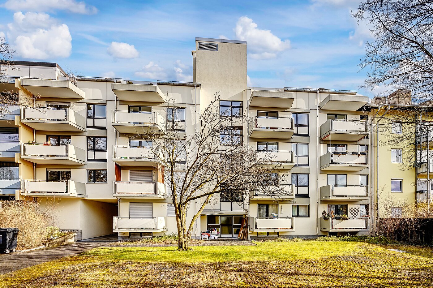 多层公寓 与 1 房间 | München-Milbertshofen | 2112ML4 | Gartenansicht