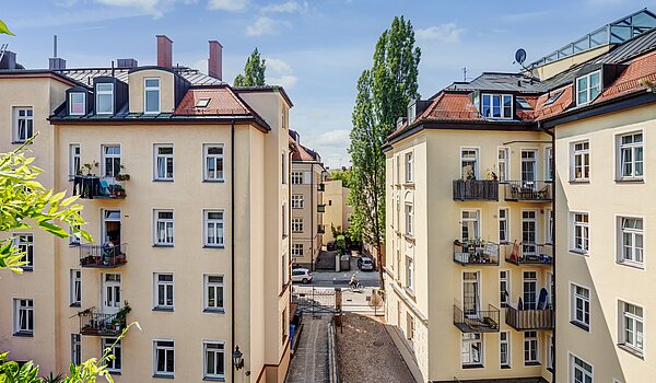 多层公寓 与 2 房间 | München-Schwabing | 70434 | ...mit Ausblick