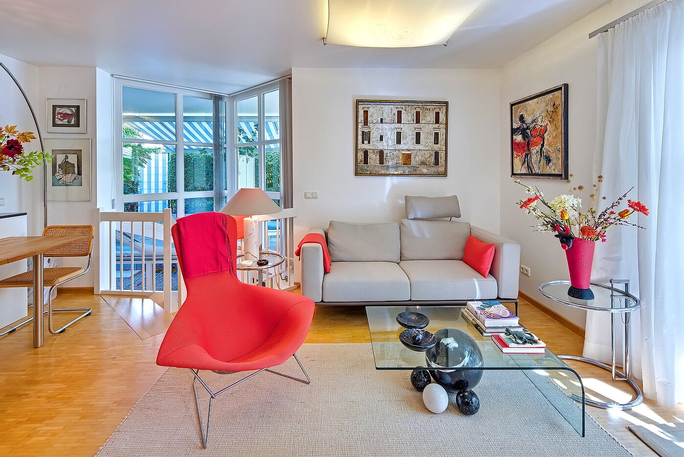 一楼公寓 与 2 房间 | München-Obermenzing | 70280 | Wohnbereich