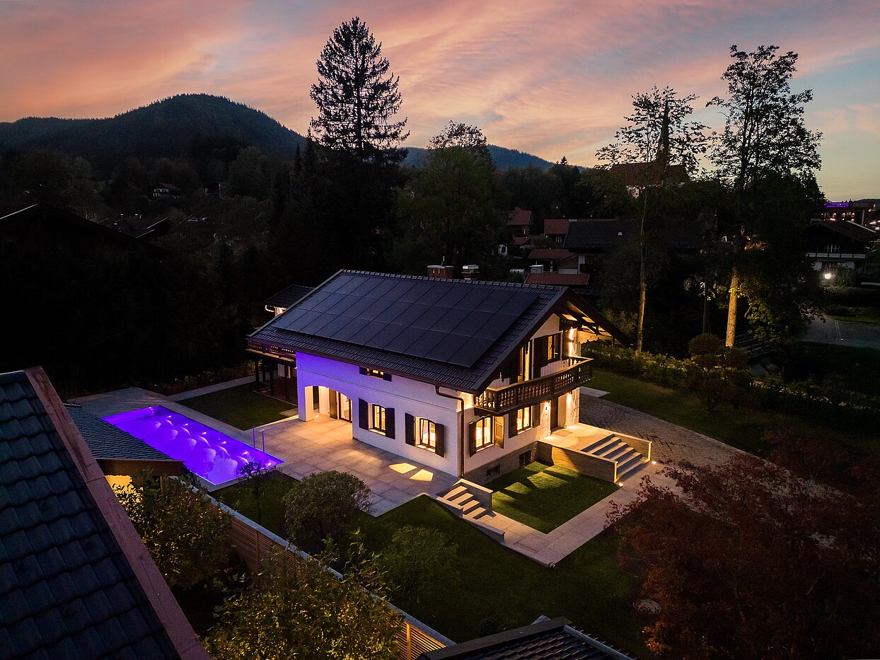 特殊房产 与 15 房间 | Bad Wiessee | 701591 | Luftaufnahme vom Landhaus