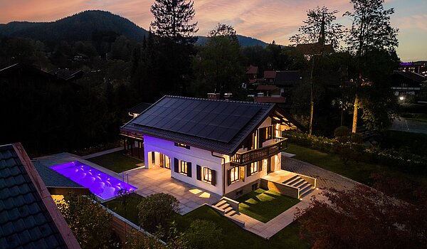 特殊房产 与 15 房间 | Bad Wiessee | 701591 | Luftaufnahme vom Landhaus