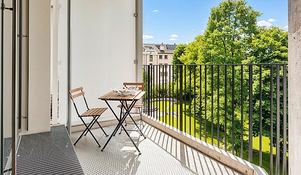 公寓 与 1.5 房间 | München-Bogenhausen | 702971 | Balkon zum...
