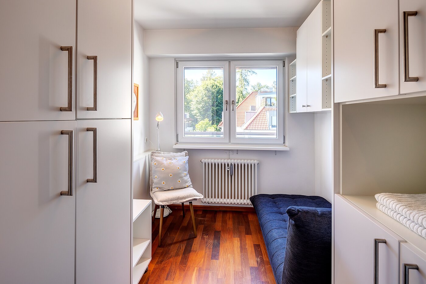 顶层公寓 与 2.5 房间 | München-Harlaching | 702581 | Gästeschlafzimmer