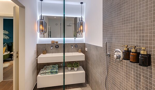 多层公寓 与 3 房间 | München-Sendling | 70167 | Badezimmer...