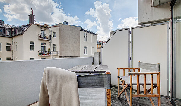 公寓 与 1 房间 | München-Maxvorstadt | 70448 | Terrasse