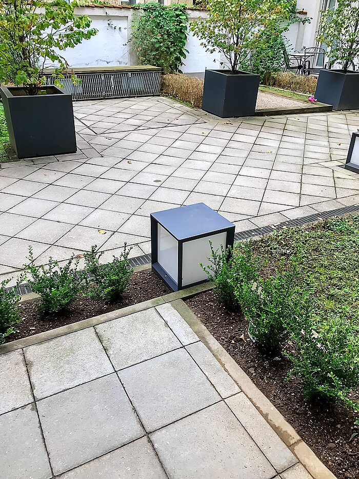 一楼公寓 与 1.5 房间 | München-Lehel | 70149 | Zugang zur Terrasse...