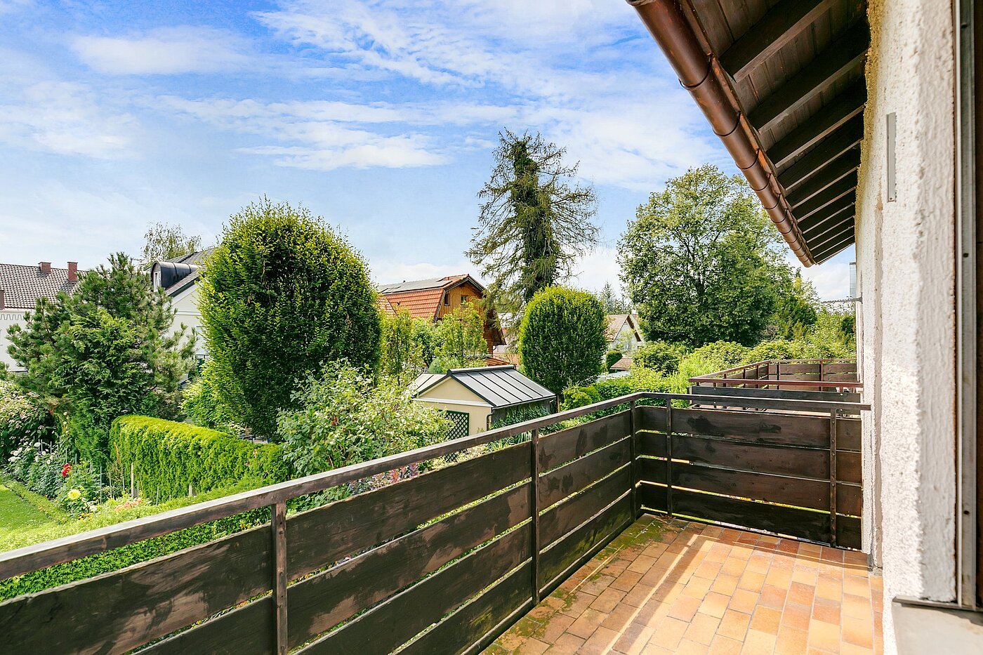 排式中层住宅 与 5 房间 | München-Obermenzing | 1907ML6 | Zugang zum Balkon
