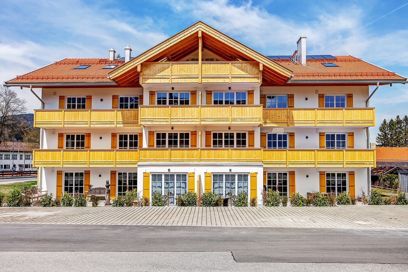 一楼公寓 与 2 房间 | Bad Wiessee | 700942 | Südliche Außenansicht