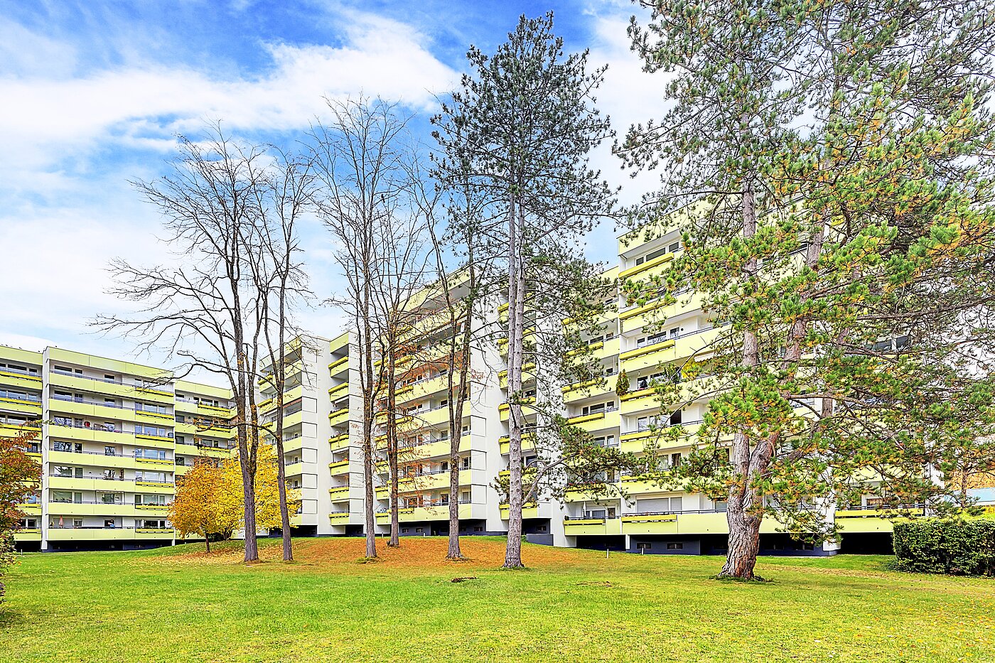 多层公寓 与 2 房间 | München-Perlach | 70300 | Gebäudeansicht